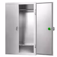Chambre froide en inox - 1200 x 2100 mm - 3,7 m³