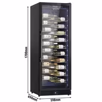 Hladnjak za vino – 1 temperaturna zona – 391 litra – max. 116 boca