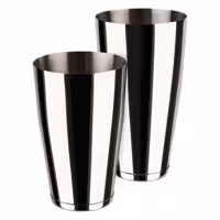(6 adet) Tin in Tin Shaker - 2 parçalı set - Paslanmaz çelik - 700ml