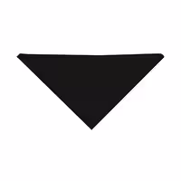 (5 peças) lenço de pescoço - 71 x 71 x 100 cm - preto