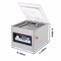 Komorni vakuumski uređaj - 20 m³/h - 900 W - Digitalno - Stolni uređaj