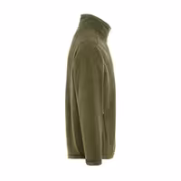 KARLOWSKY | Men's Work Fleece Jacket – Moss Green - 3XL - Recycled Polyester - 60°C Washable