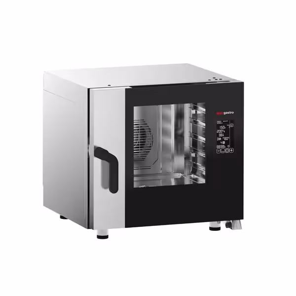 Commercial Electric Combi Oven - Digital Controls - 5x GN 1/1 - incl. Automatic washing system & Core temperature probe