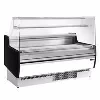 Serve Over Counter - 1622x953mm - with 2 doors - front panel white - capacity 178 litres