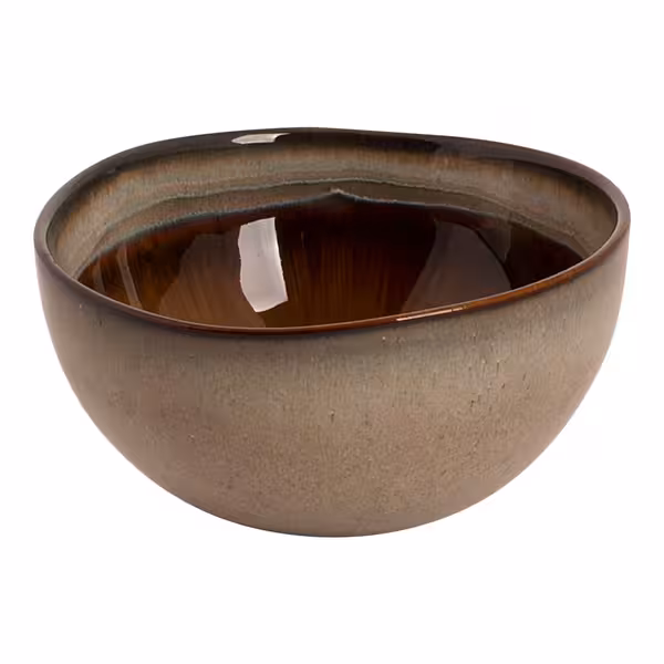 (6 pcs) Dessert Bowl - Hazelton - Stoneware - Ø 110mm - Brown