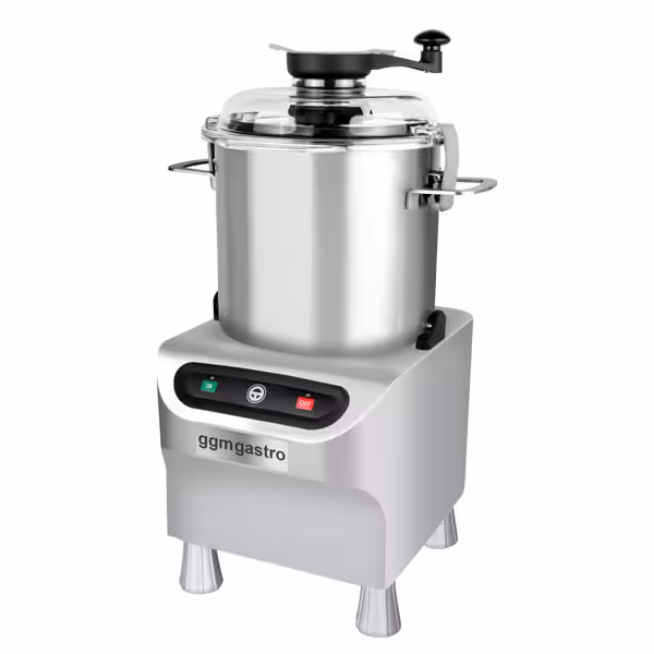 Ipari hummusz kutter - 18,0 liter - 1,5 kW - 220 V - 1500 1/perc
