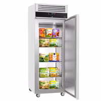 Szafa mroźnicza ECO – stal nierdzewna – GN 2/1 – 650 L – z 1 drzwiami