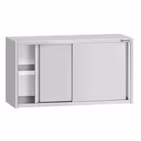 خزانة حائط ستانلس ستيل ECO - 1000x400mm - مع باب انزلاقي - ارتفاع 650 mm
