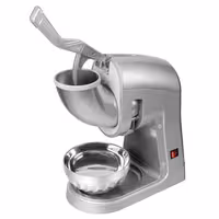 Commercial Ice Crusher - 5kg/min - 350W - Stainless Steel