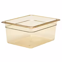 (6 szt.) CAMBRO | Pojemnik GN 1/2 H-PAN™ – wysokość: 150 mm – odporny na wysoką temperaturę – bursztynowy