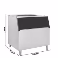 Posuda za pohranu leda – 480 kg – za sprave za led EWMI335, FEI135N, FEI390 i FEI565