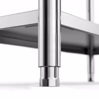 رفوف ستانلس ستيل PREMIUM - 1600x490mm - عمق: 500 mm - 4 رفوف - الحمولة: 320 kg
