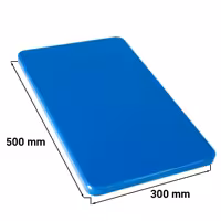Επιφάνεια Κοπής - 300x500mm - Σύμφωνη με HACCP - Μπλε