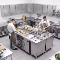 Ugaona zidna ormarić od nehrđajućeg čelika – 700 x 700 mm – sa krilnim vratima – visina: 650 mm