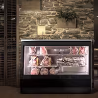 Dry Aging Skříň na zrání masa - 1400 mm - Černá