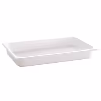 (6 pcs) Melamine Gastronorm Tray GN 1/1 - ECO - White - 10.6L - Depth: 100mm