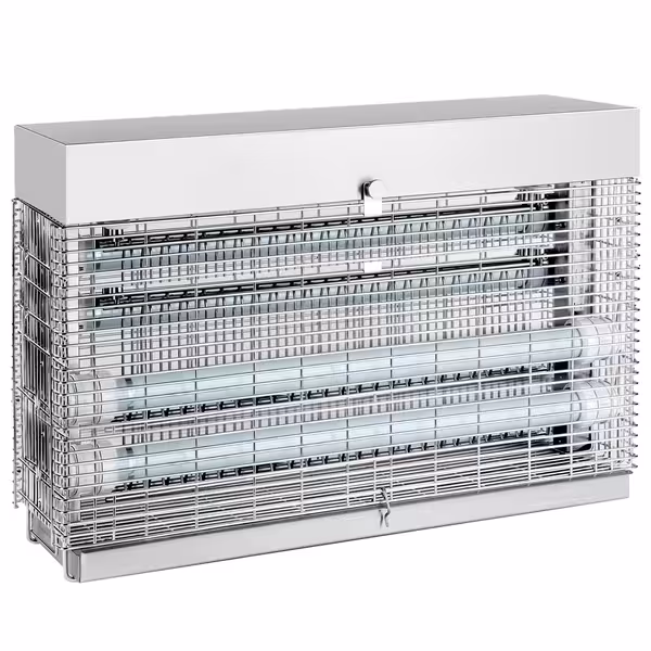 Distrugător de insecte PREMIUM - cu grilaj electric - UV-A fluorescent - pentru 150-300 m² - 4x 20 W - IPX54