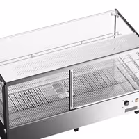 Topla vitrina - 1.219 mm - 1,8 kW - s 3 policama