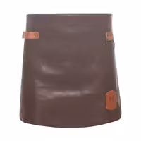 KARLOWSKY | Leather Waist Apron – Mocha - 590×400 mm