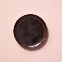 (6 adet) BAMA COPPER - Düz Tabak - Yuvarlak Düz - Stoneware, Ø210mm, Bakır