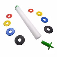 Hamur merdanesi - Kalınlık ayarlı - 60x450mm - Plastik
