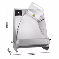 Commercial Pizza Dough Roller - for 140–310mm pizza dough - 370W - Dough thickness 1 to 4mm