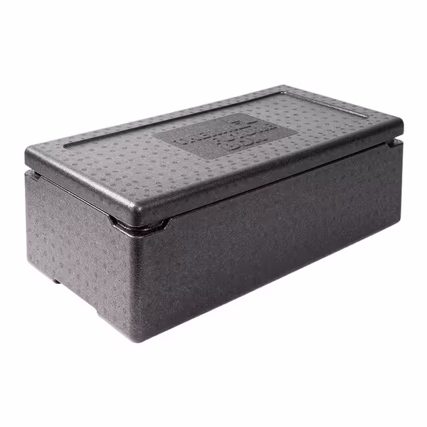 (3 komada) THERMO FUTURE BOX | MENU 3 PLUS izolirana kutija – 23 litre – crna