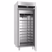 Jäätelöpakastinkaappi PREMIUM - 820 mm - 650 l - -24…-12 °C - mitat 1 ovi - digitaalinen termostaatti, automaattinen sulatus, kiertoilmajäähdytys, R290