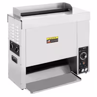 Toster s 4 hvataljki - Mehaničko - 2,7 kW - za burger i hot dog peciva