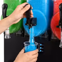 Commercial Slush Machine – 3 x 12 litres – 1.1 kW – digital
