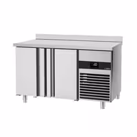 Rashladni pult PREMIUM - 1400x600 mm - 250 l - Ventilirano hlađenje - s 2 vrata - bez podignutog ruba