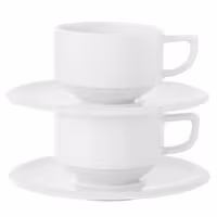 (6 pieces) – WMF | SYNERGY – Multi-Purpose Cup Saucer – Ø 155 mm