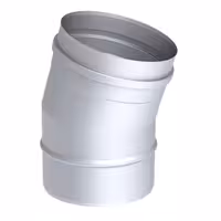 Elbow - 15° Fixed - in Stainless Steel - Ø 250 mm