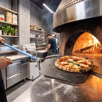 Pizzna lopatica - NAPOLI - aluminijska - 330x330 mm