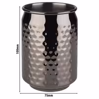 (6 adet) Kahve Kupası COOL - 350ml - Siyah - Stapelbar
