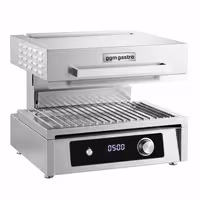 Commercial Electric Salamander Grill - Rise & Fall - Infrared - 4.5kW - 230V - Electronic Controls - Height-Adjustable Heating Elements