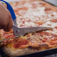 Nożyce do pizzy – stal nierdzewna – 120 mm – niebieskie