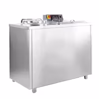 Myjka do warzyw – stal nierdzewna – wydajność mycia: maks. 120 kg/h – 1,9 kW – 380 V – automatyczna – z suszarką