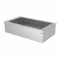 Cuba de gelo de encastrar - 1460mm - 4x GN 1/1 - 160L