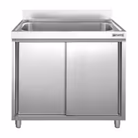 PREMIUM ormarić za pranje posuđa – 1000 x 600 mm – s 1 sudoperom