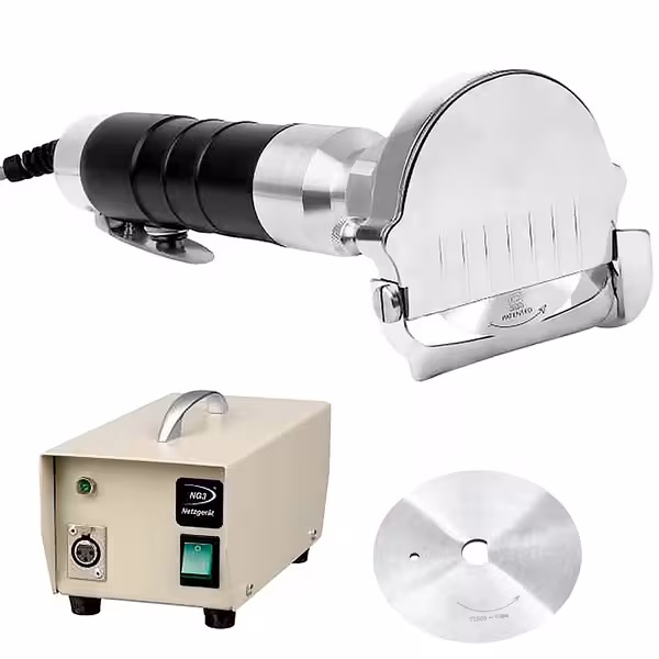 Elektrisch Kebabmes Professioneel - Capaciteit: 120kg/dag - incl. snijmes, vervangmes, netdeel