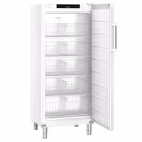LIEBHERR | Szafa mroźnicza PERFORMANCE – 499 L – od -26 do -9 °C – z wnętrzem z tworzywa sztucznego – z 1 drzwiami i 10 koszami – biała