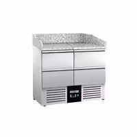 Pizzakylbänk PREMIUM - 935x700 mm - 4 lådor