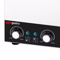 Stolni bain-marie - grijač za umake - 14 l - 600 W - 4 lonca s po 3,5 l