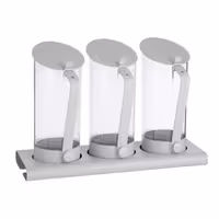 WMF | Commercial Buffet Cereal & Juice Dispenser Set – Dishwasher Safe - Grey