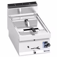 Plinska friteza - 10 L - 6,9 kW - s ispustom za ulje - stolna