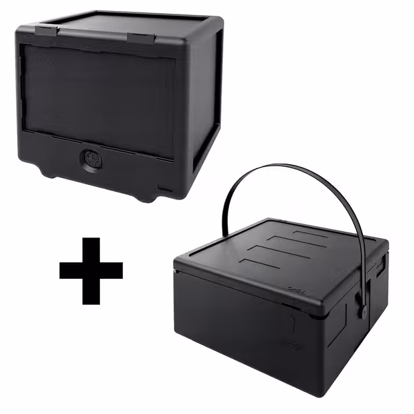 Termo kutija - prednje punjenje - 100 Litara - za Romobili & bicikli - uklj. kutija za pizzu