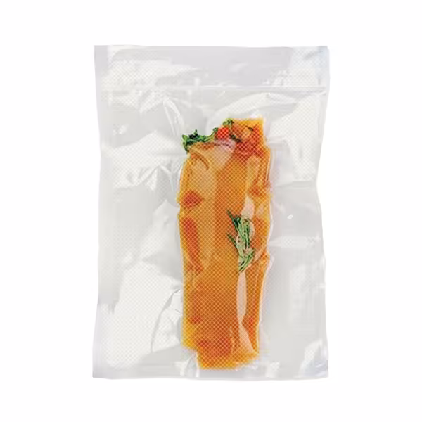 (1000 pcs) Vacuum Sealer Bags - Embossed - 250x350mm - Thickness: 90µm - Transparent