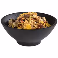 (6 adet) Kase - NERO - Melamin - 0,5L - köşeli - 160x160mm - Derinlik:65mm - Siyah