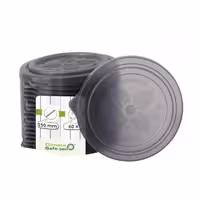 (520 pcs) Reusable Lid - 167x156mm - Grey - fits Reusable Bowls with Ø 150mm